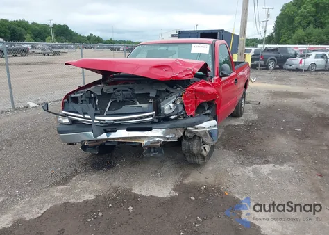 2007 Chevrolet Silverado 1500 Classic Work Truck из США, поврежденный, VIN 3GCEC14X67G252867